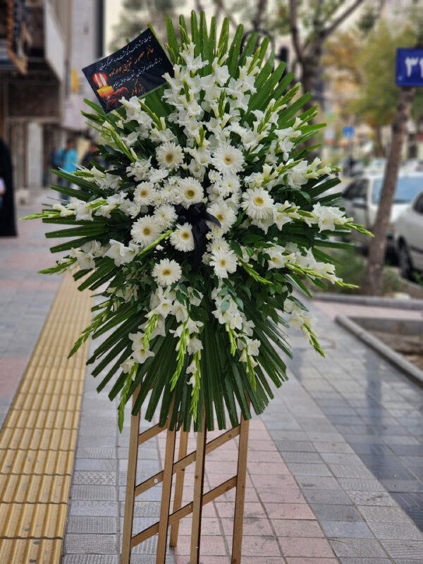 پایه گل تسلیت کد 10